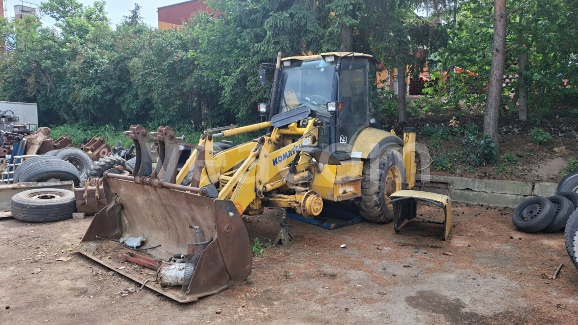 Online aukce: KOMATSU  WB 97 S 4X4