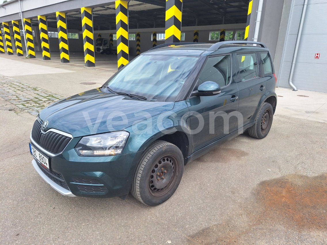 Online aukce: ŠKODA  YETI