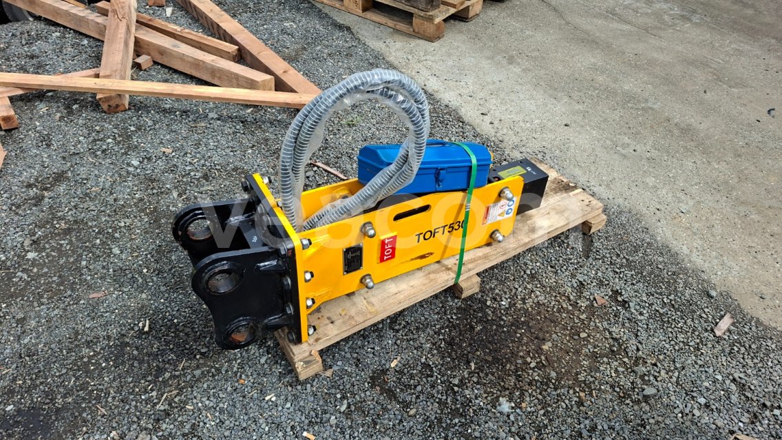 Online aukce:   TOFT 530 HYDRAUULICKÉ KLADIVO
