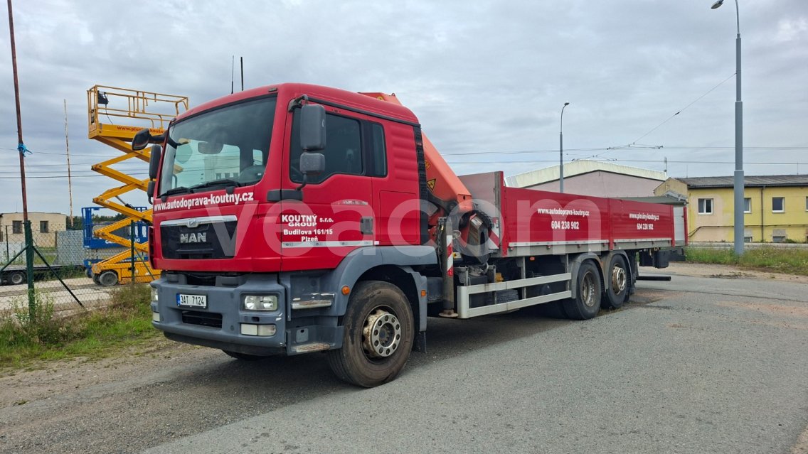 Online aukce: MAN  TGM 26.290 6X2 + HR PK 26002