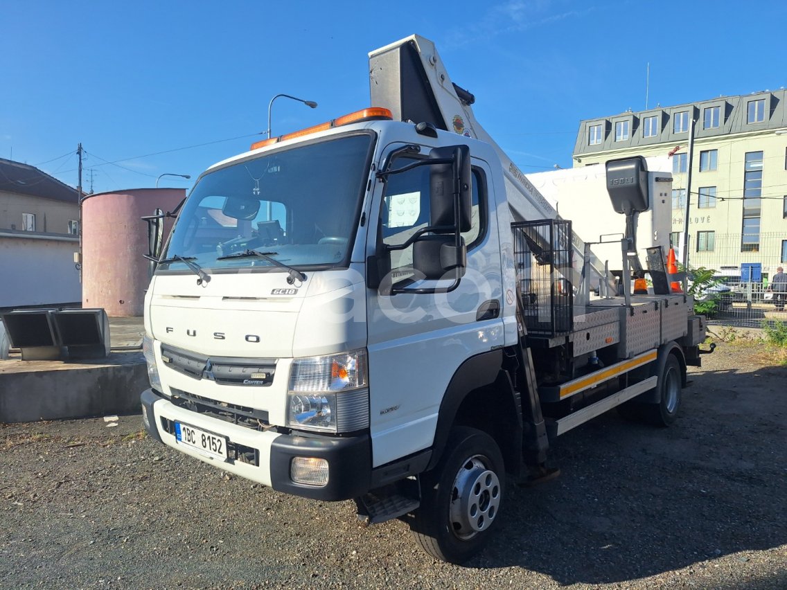 Online aukce: FUSO  CANTER 6C18 + ISOLI PT 160 4X4
