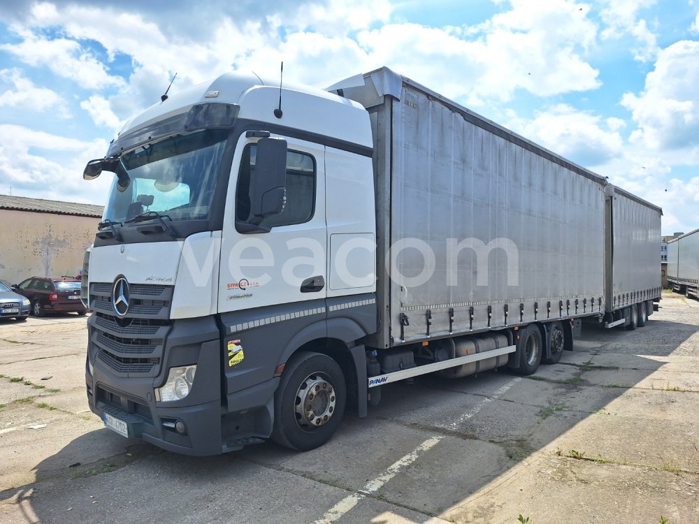 Online-Versteigerung: MB  ACTROS 2548 6X2 + PANAV TV018M