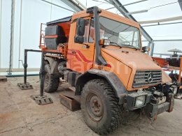 Online aukce: MB  UNIMOG U130 4X4 + SV 03.1 + SCHMIDT MF 2.4