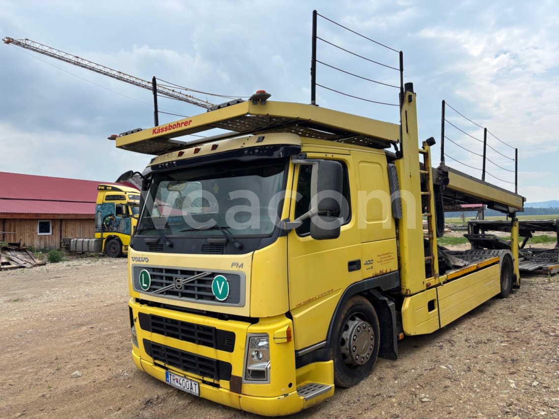 Online aukce: VOLVO  FM 13 400 + KASSBOHRER METAGO APT 003