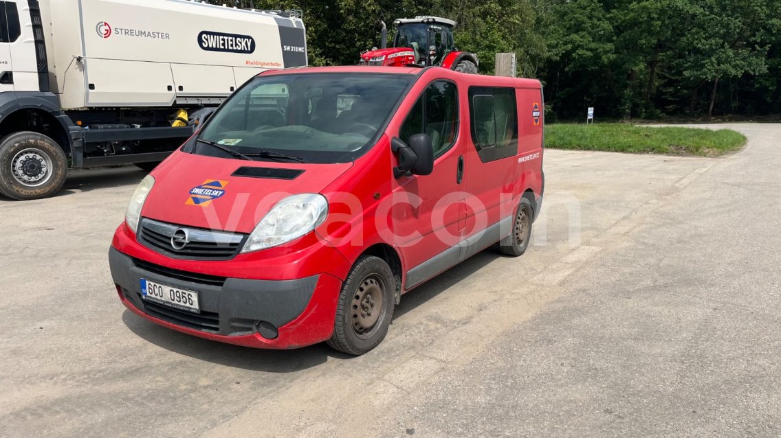 Online aukce: OPEL  VIVARO 6 MÍST