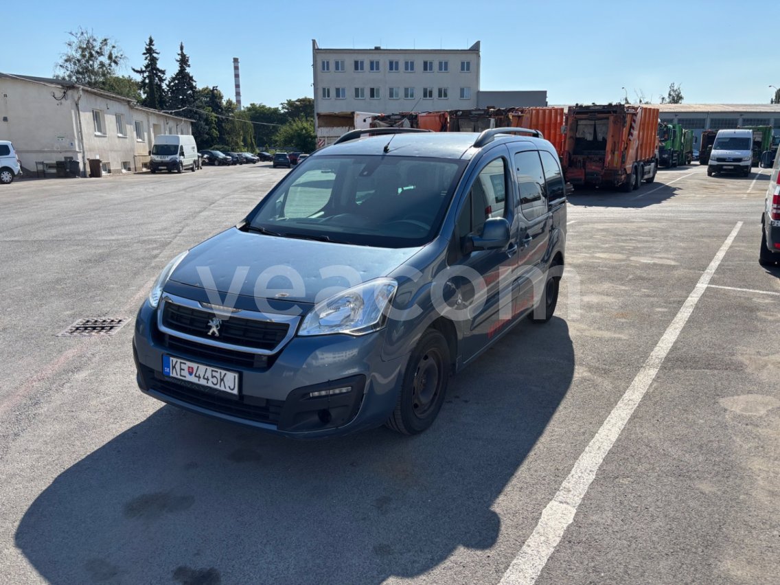Online aukce: PEUGEOT  PARTNER, 1.6 HDI