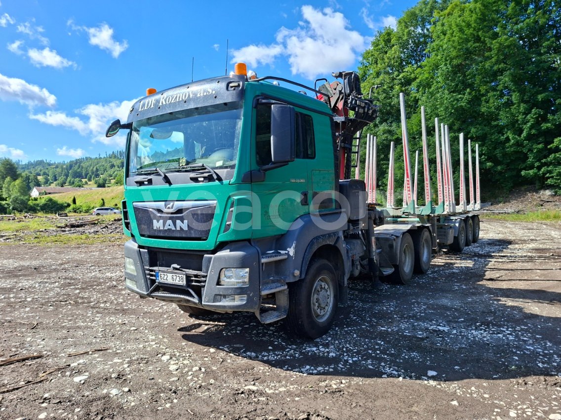 Online aukce: MAN  TGS 33.500 6X6 + HR + TOM NR 42.27