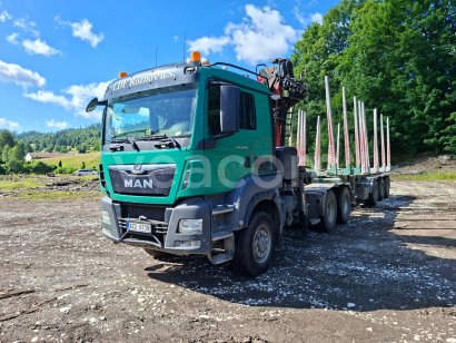 Online auction: MAN  TGS 33.500 6X6 + HR + TOM NR 42.27