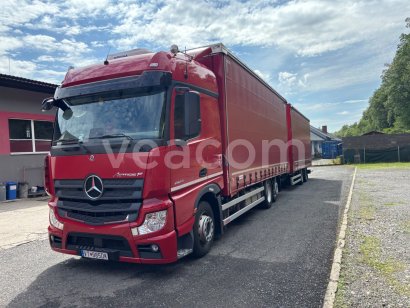 Online auction: MERCEDES-BENZ  ACTROS 2545 6X2 + WECON PC
