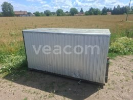 Online aukce:   MOBILNÍ BOUDA NA NÁŘADÍ 400 X 205 X 230 CM