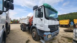 Online aukce: MERCEDES-BENZ  ACTROS 3332 K 6X4 + PALFINGER PK15500