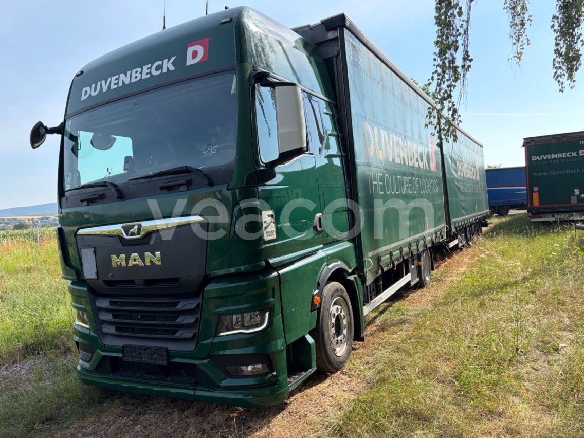 Online aukce: MAN TGX 18.470 + H & W ZPS 24