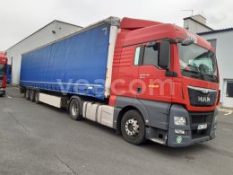 Online aukce: MAN  TGX 18.440 +  KRONE SD