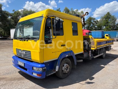 Online-Versteigerung: MAN  LE 10.220 + HR HIAB 088-CL