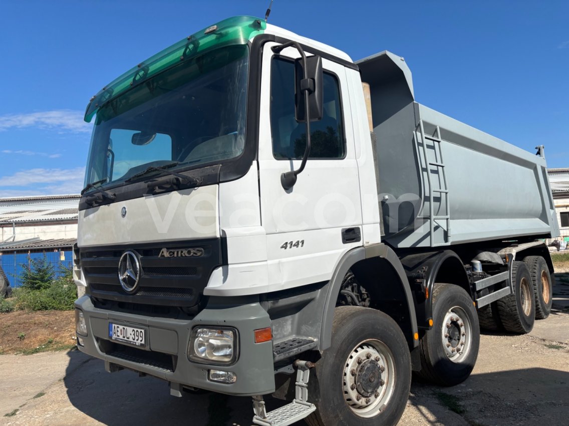 Online aukce: MERCEDES-BENZ  ACTROS 4141K 8X6