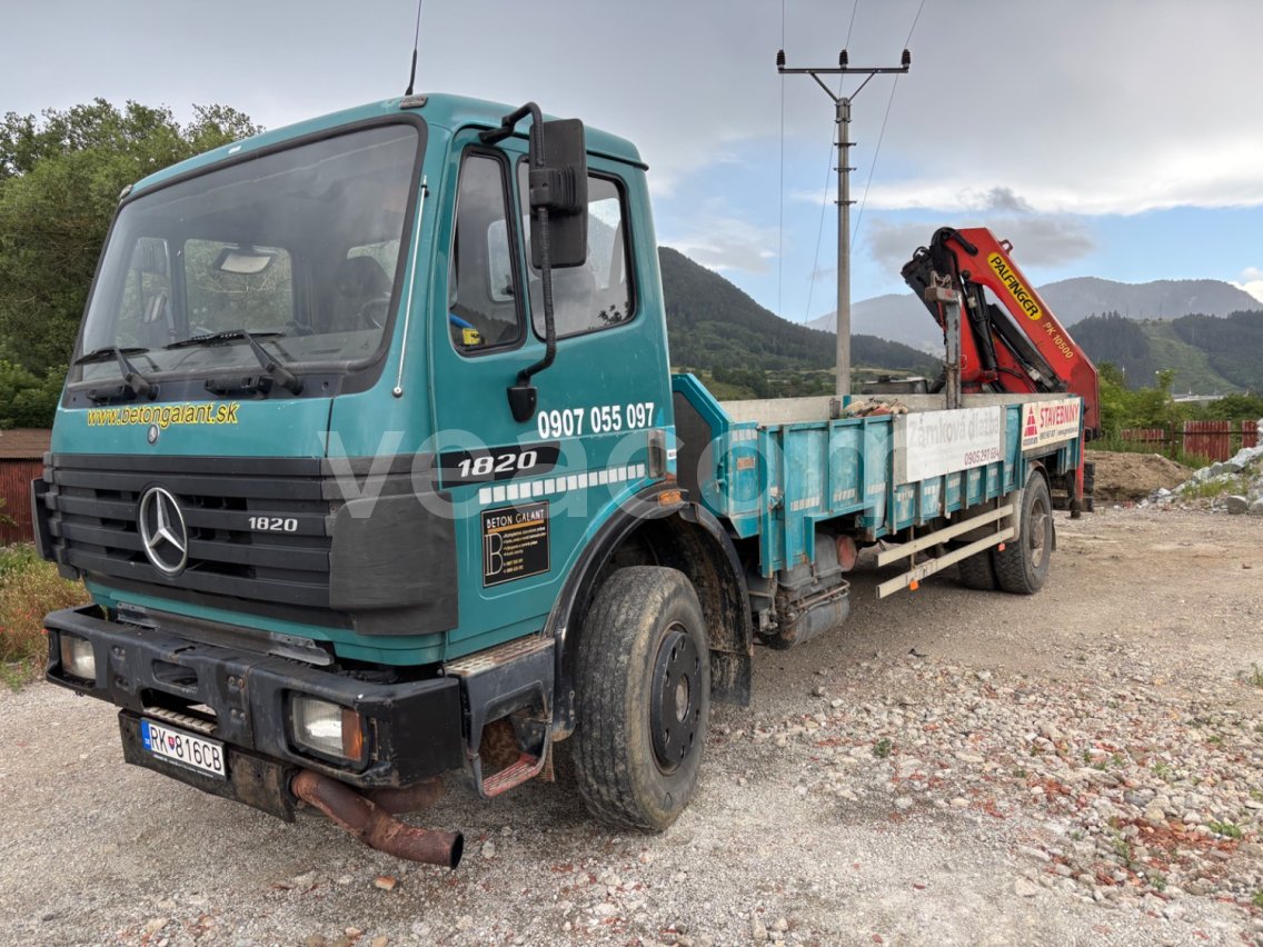 Online aukce: MERCEDES-BENZ  1820L + HR