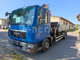 Online aukce: MAN  TGL 12.220 + HK PALFINGER PK 9001