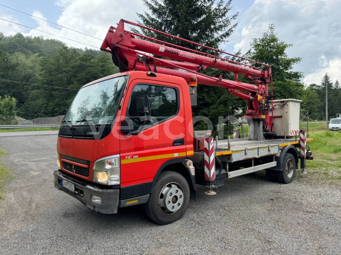 Online aukce: MITSUBISHI  CANTER 7C18 + HYDRAULICKÁ PLOŠINA FA 1407-A