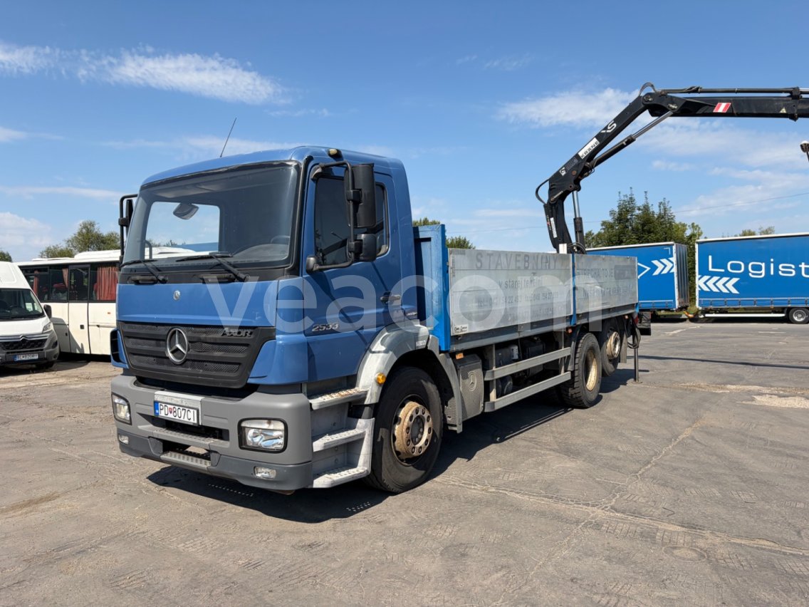 Online aukce: MERCEDES-BENZ  AXOR 2533 L 6X2 + HR HIAB 144 B-3DUO