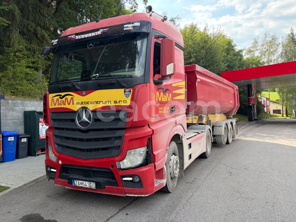 Online aukce: MERCEDES-BENZ  ACTROS 1845 + SCHWARZMULLER SK