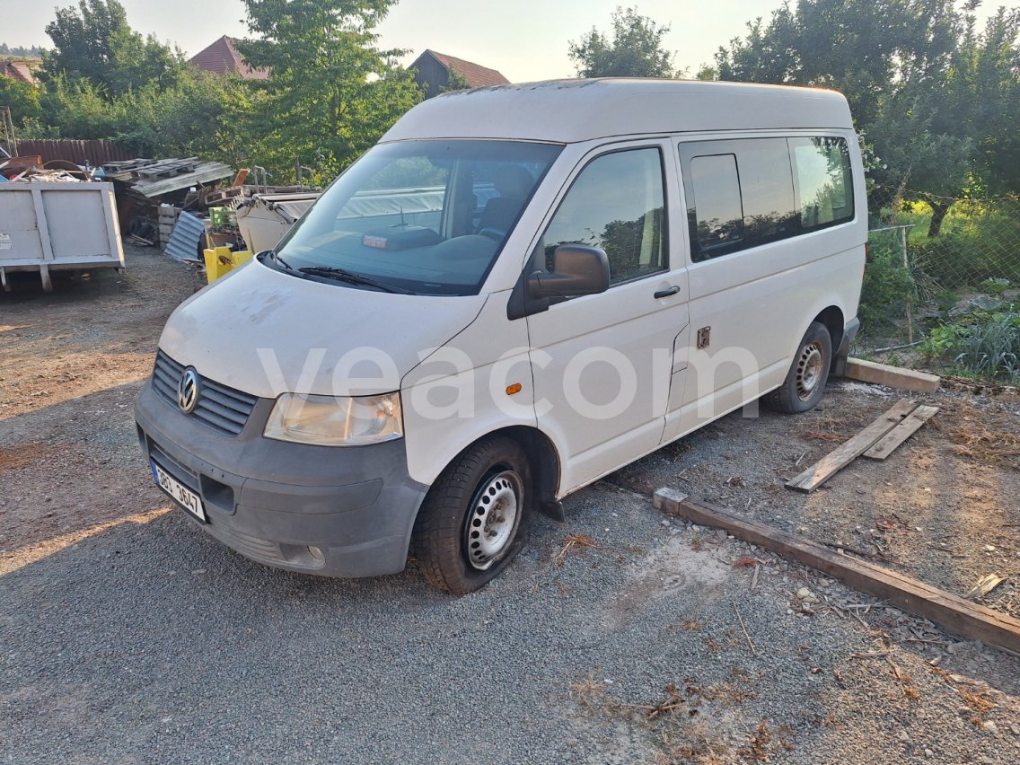 Online aukce: VOLKSWAGEN  TRANSPORTER 8MÍST 1.9TDI 77KW
