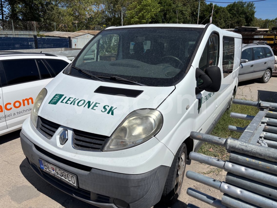 Online aukce: RENAULT  TRAFIC 2.0 84 KW
