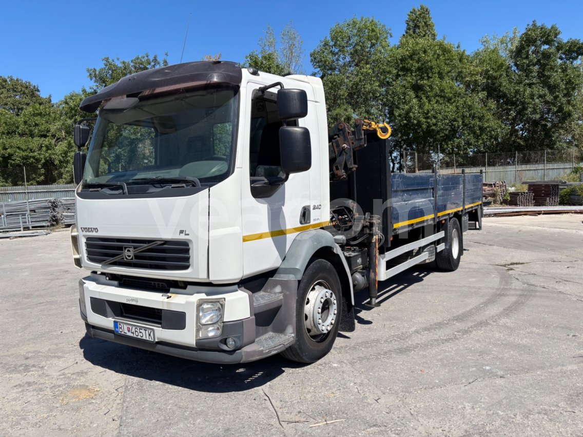 Online aukce: VOLVO  FL 240 + HR HIAB 090AB