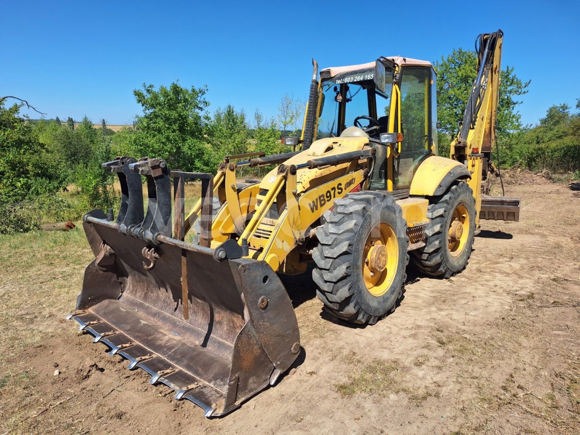 Online aukce: KOMATSU  WB 97 S-2