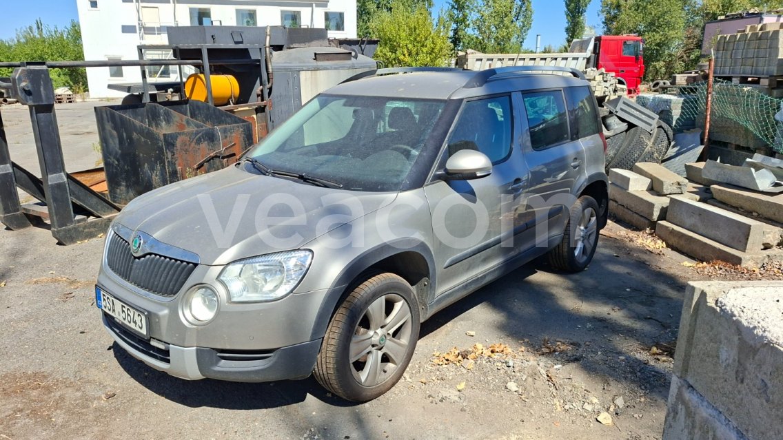 Online aukce: ŠKODA  YETI 4X4 2.0TDI 81KW