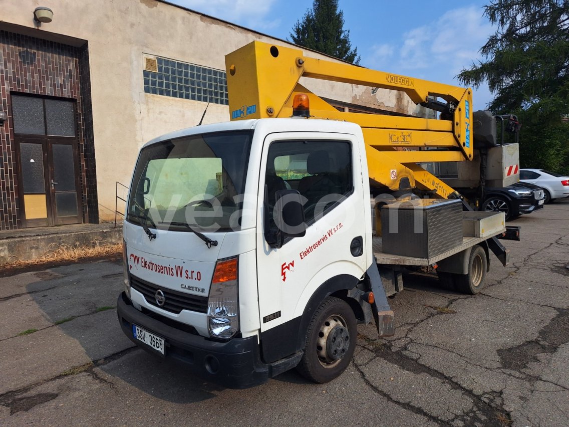 Online aukce:   NISSAN CABSTAR 35.11 + MP 20 SOCAGE APACHE DA 320