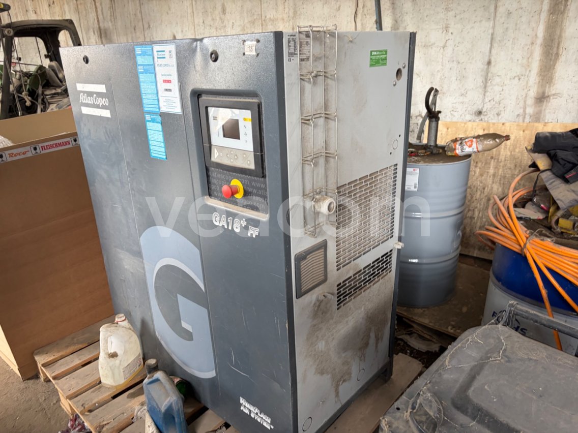 Online aukce: ATLAS COPCO GA18+ FF