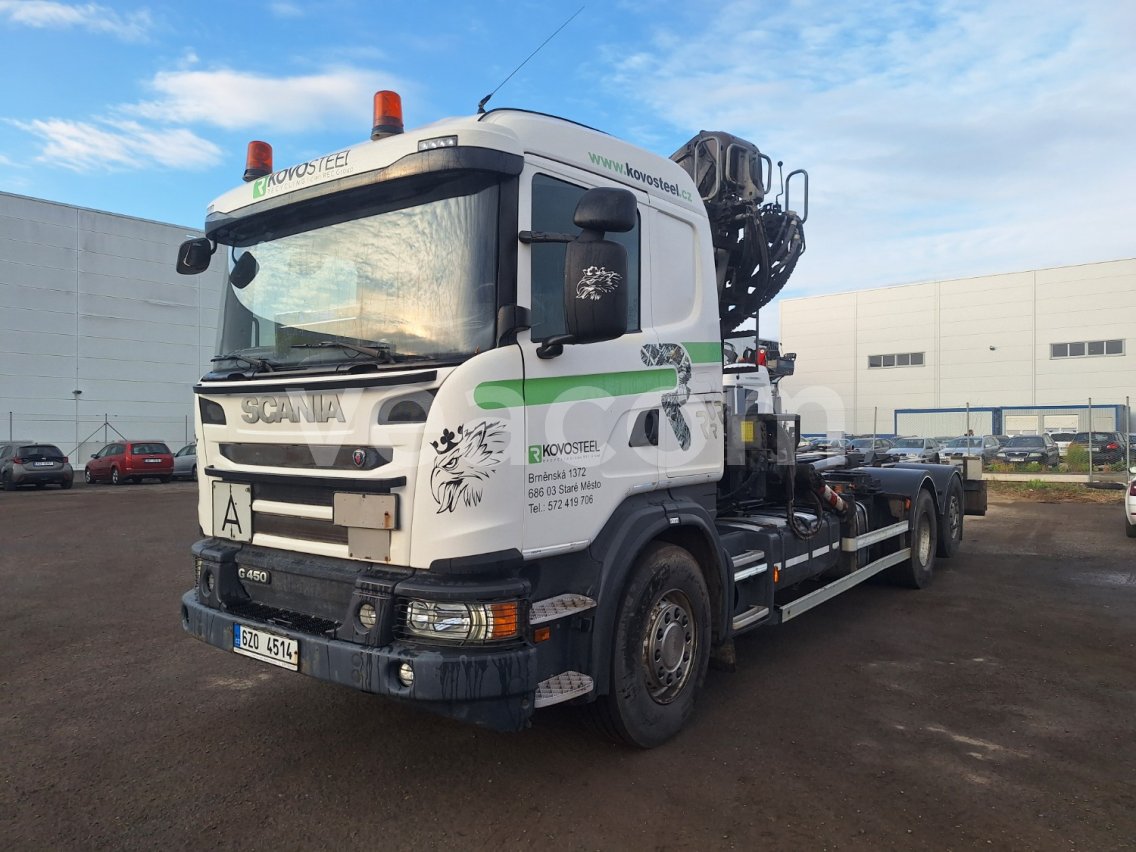 Online aukce: SCANIA  G 450 6X2 + HR
