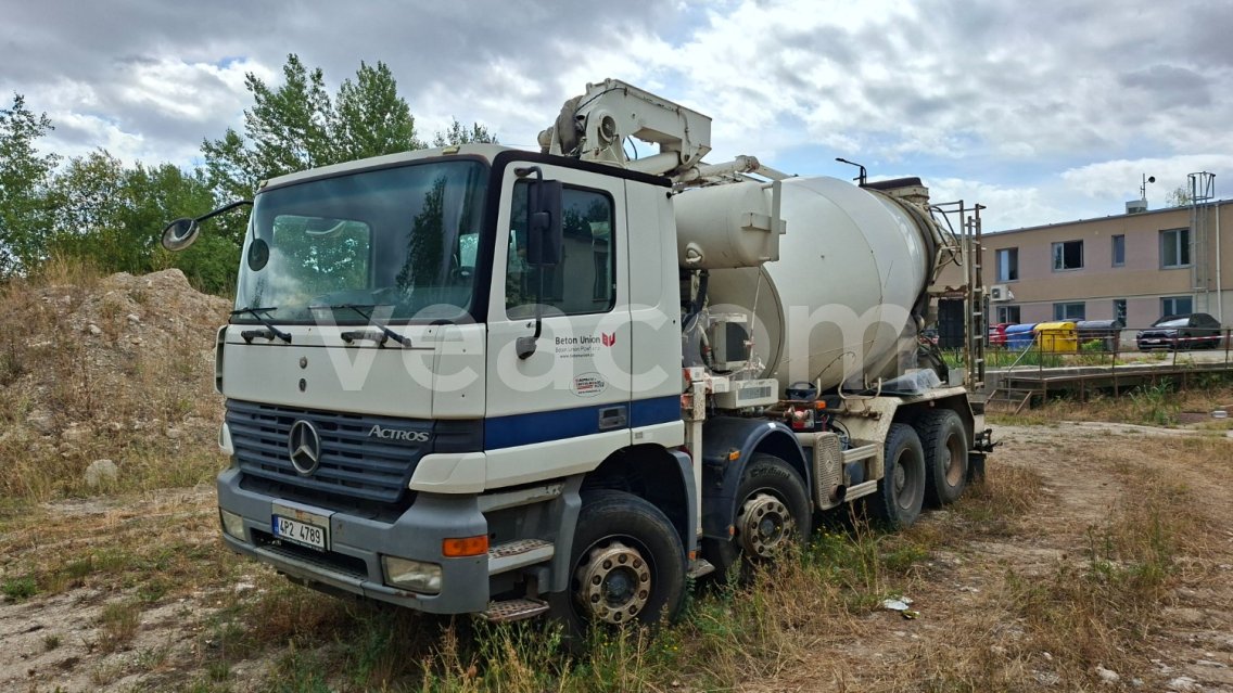 Online aukce: MB  ACTROS 953.30 8X4+ PUTZMEISTER TMM 21-3