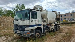 Online aukce: MB  ACTROS 953.30 8X4+ PUTZMEISTER TMM 21-3