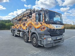 Online aukce: MB  ACTROS 3341 8X4 + PUTZMEISTER M 46
