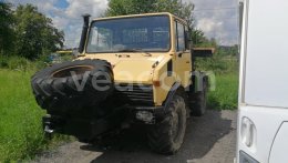 Online aukce: MB  UNIMOG 424 + buldozer LANCIER KV 15