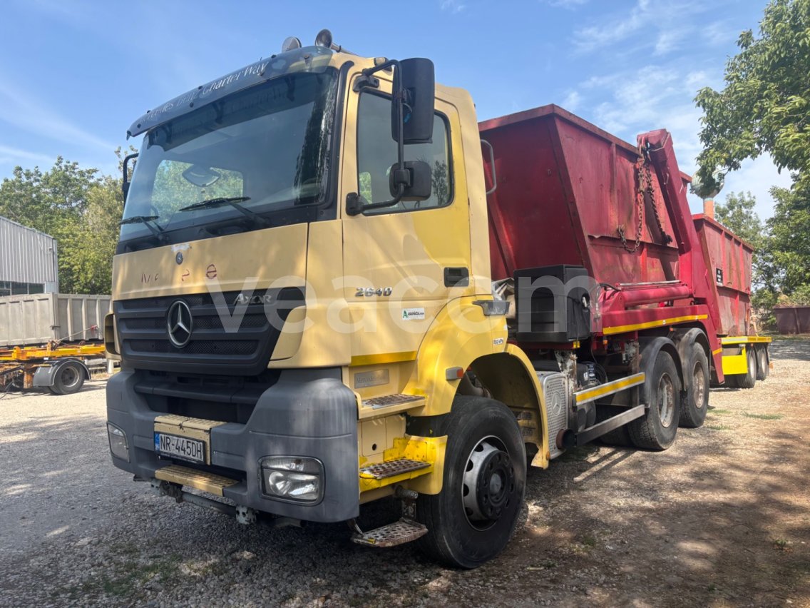 Online aukce: MERCEDES-BENZ  AXOR 2640 6X4