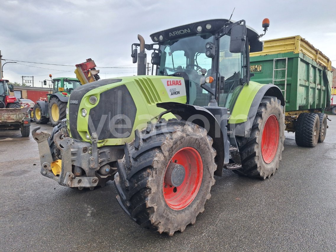Online aukce: CLAAS  ARION 650 4X4
