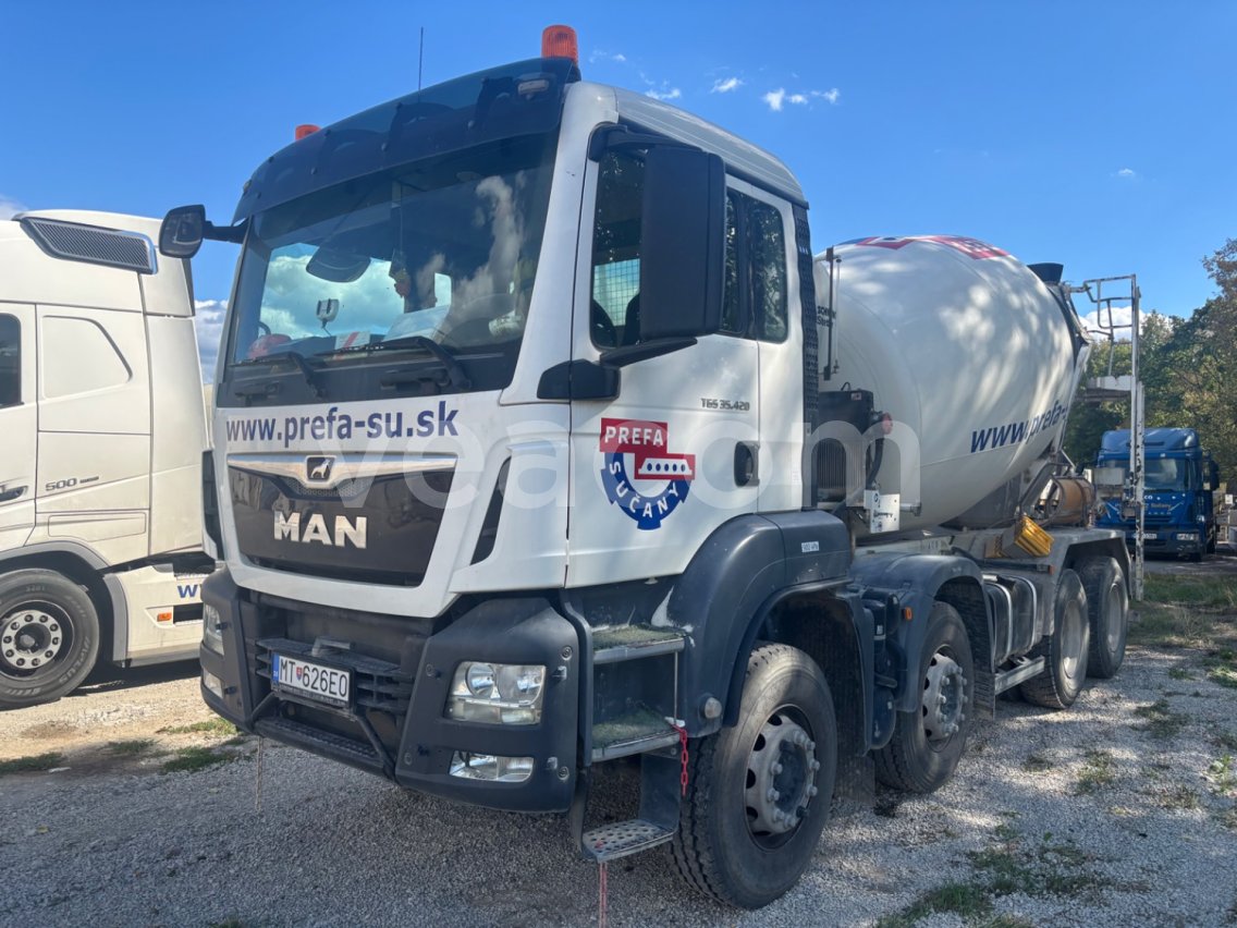 Online aukce: MAN  TGS 35.420 8X4 BB