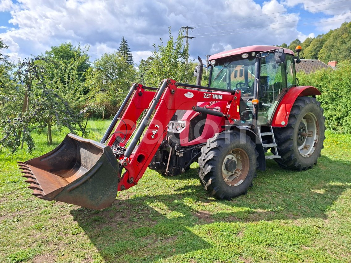 Online aukce: ZETOR  FORTERRA 105 4X4 + ČELNÍ NAKLADAČ