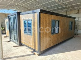 Online aukce:   ROZKLÁDACÍ MOBILNÍ OBYTNÁ BUŇKA 36 M2