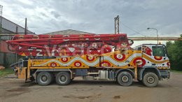 Online aukce: MB  ACTROS 4144 B 8X4 + PUTZMEISTER M46