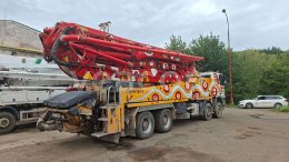 Online aukce: MB  ACTROS 4144 B 8X4 + PUTZMEISTER M46
