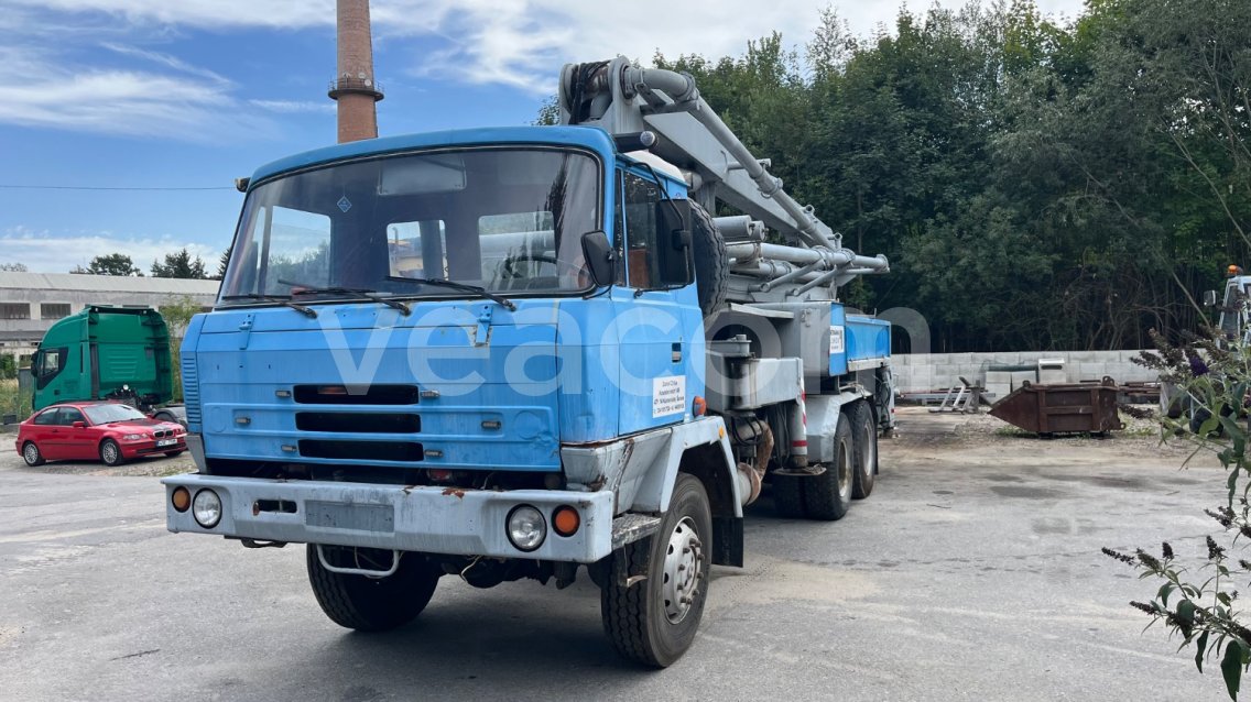 Online aukce: TATRA  T 815 6X6 + BETON PUMPA