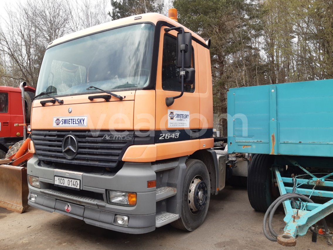 Online auction: MERCEDES-BENZ  ACTROS 2643 LS 6x4