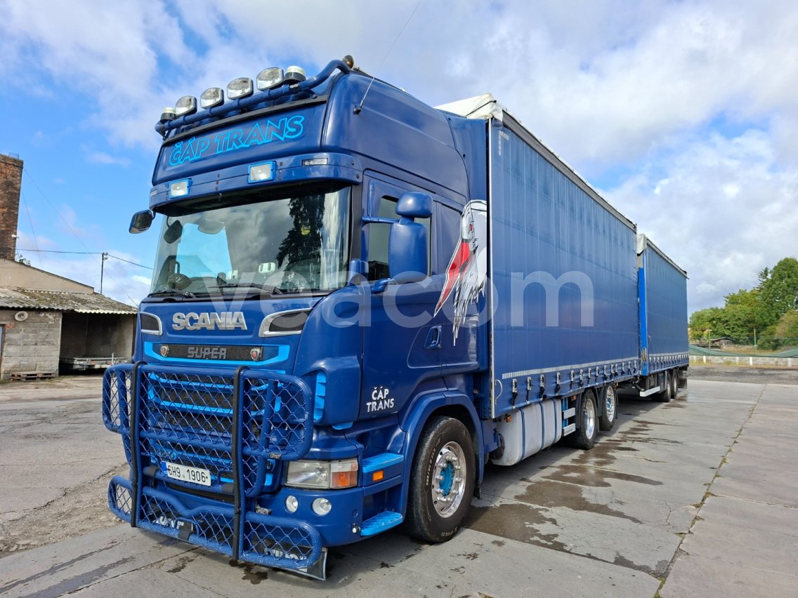 Online aukce: SCANIA  R500 6X2 + PANAV TV 18 L
