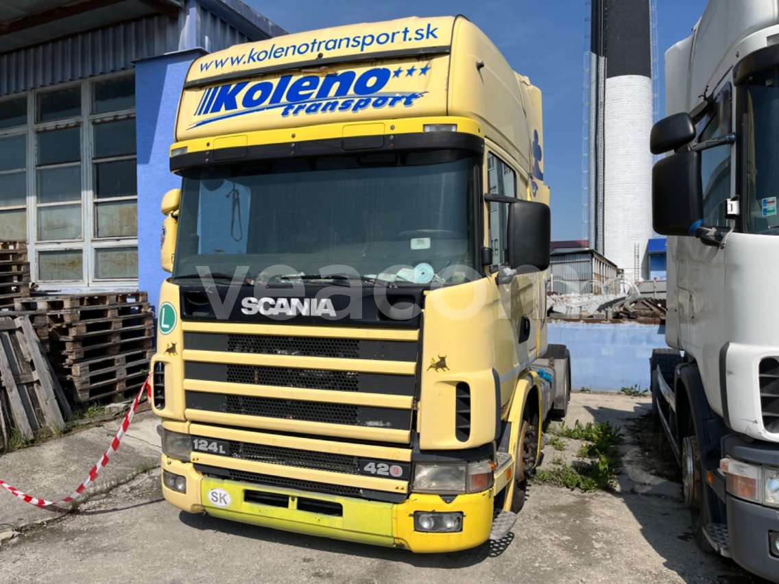 Online aukce: SCANIA  R124