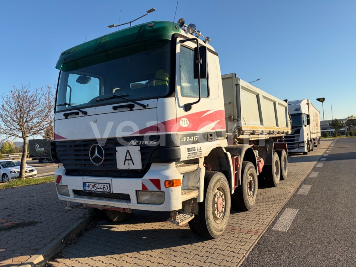 Online aukce: MERCEDES-BENZ  ACTROS 4146 8X6