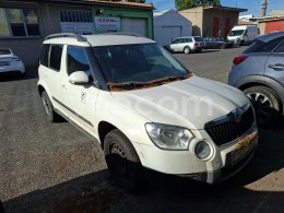 Online aukce: ŠKODA  YETI 2.0 TDI 81 KW