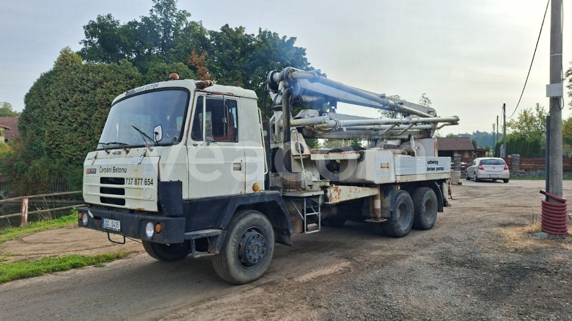 Online aukce: TATRA  T 815 6X6.2 + SCHWING